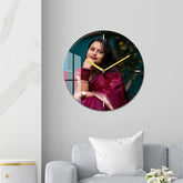 Personalized Acrylic Wall Clock with Circle Shape
